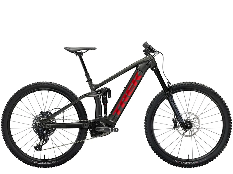 EX DEMO Trek Rail 9 GX AXS Full Suspension Electric Mountain Bike Large 2023 in Dnister Black