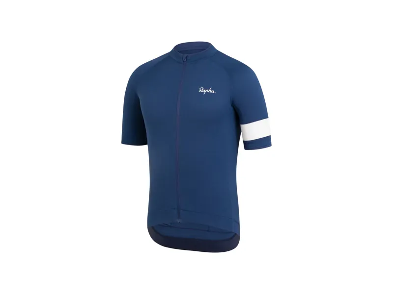 Rapha Core Cycling Short Sleeve Jersey in Dark Blue-1
