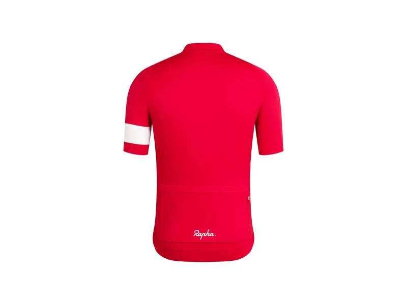 Rapha Core Cycling Short Sleeve Jersey in Red-1