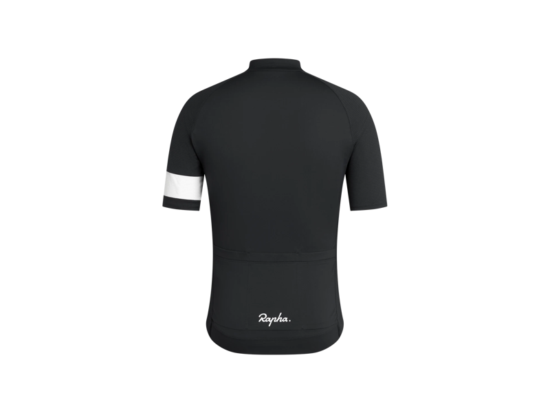 Rapha Core Lightweight Cycling Jersey in Black-1