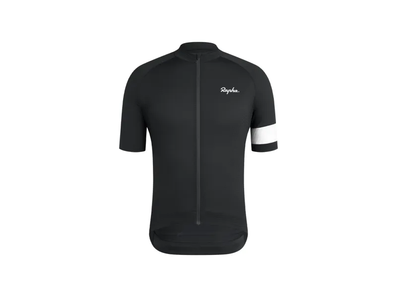 Rapha Core Lightweight Cycling Jersey in Black