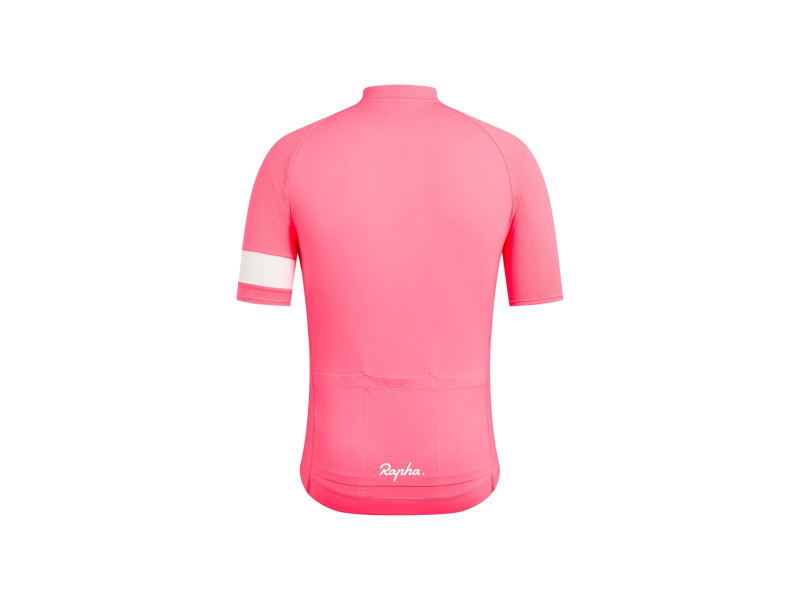 Rapha Core Lightweight Cycling Jersey in Pink-1
