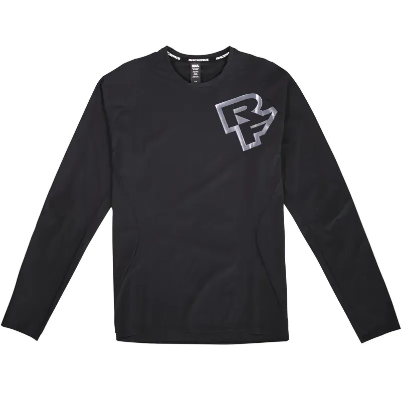 Race Face Conspiracy Long Sleeve Jersey in Black