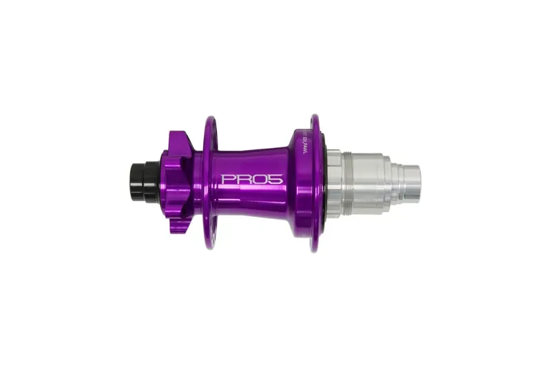 Hope Pro 5 28H 6-Bolt Rear Hub 142mm x 12mm in Purple-4