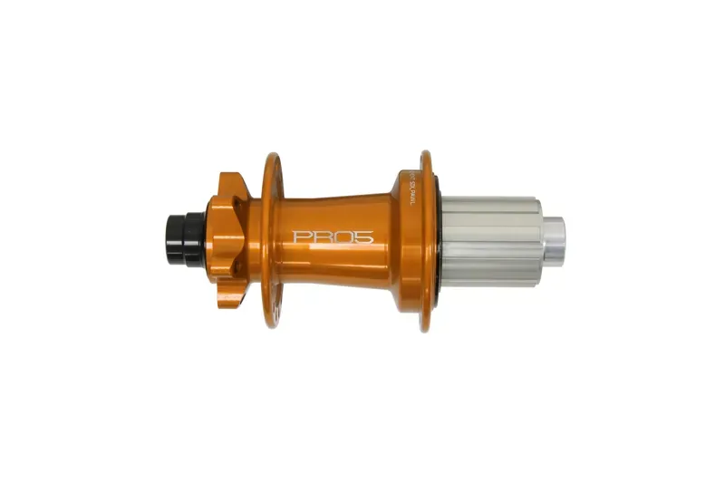 Hope Pro 5 36H 6-Bolt Rear Hub 148x12mm in Orange-1
