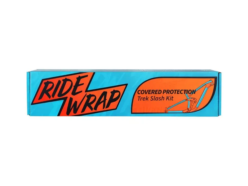 RideWrap Matte Covered Frame Protection Kit designed to fit 2021 Trek Slash-1