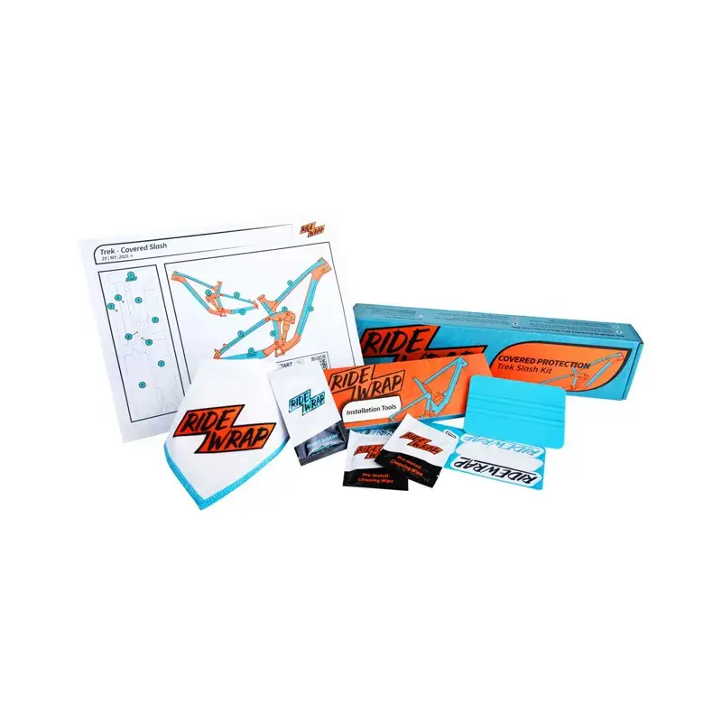 Balfes Bikes Unknown RideWrap Matte Covered Frame Protection Kit designed to fit 2021 Trek Slash | Free postage over £30, £10 off first order, price match & 0% finance.