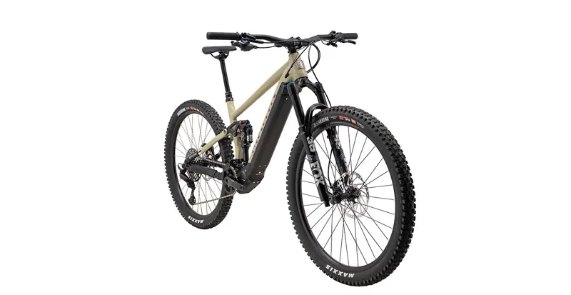 Marin Rift Zone E2 Electric Mountain Bike 2026 in Tan/ Chrome-5