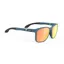 Rudy Project Lightflow A RP Optics Sunglasses in Teal Matte/Multilaser Orange