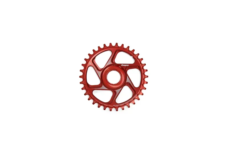 Hope R22 Spiderless Boost Chainring in Red-2
