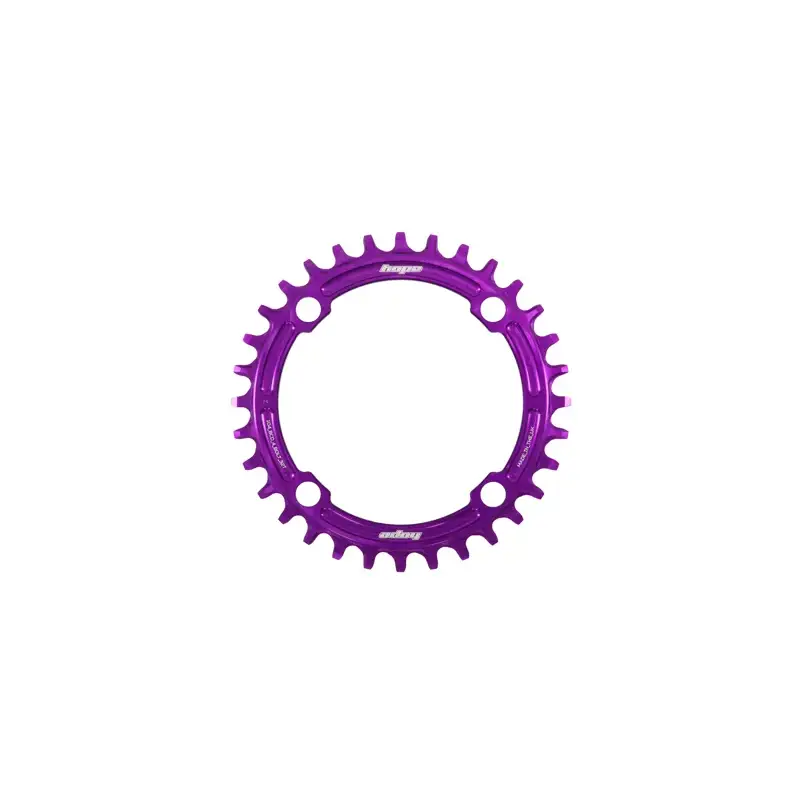 Balfes Bikes Hope R22 104 BCD 36T Chainring in Purple | Free postage over £30, £10 off first order, price match & 0% finance.