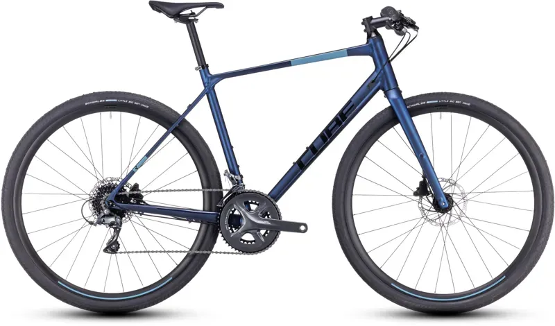 ONE OFF Cube Nulane Gravel Bike Medium 2024 in Velvet Blue/Black 
