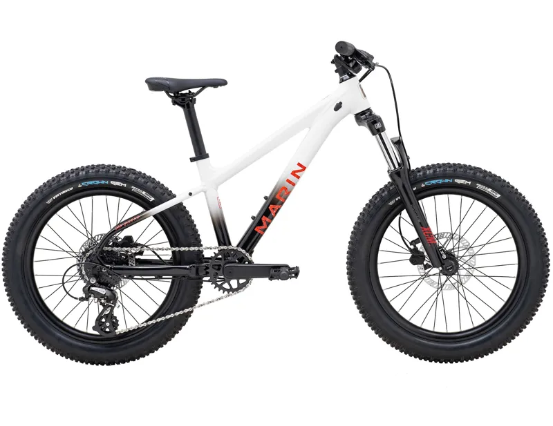 Marin San Quentin 20in Wheel Kids Mountain Bike 2026 in White/Black