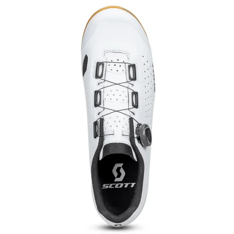 Scott Gravel Pro Shoe in White/Black-4