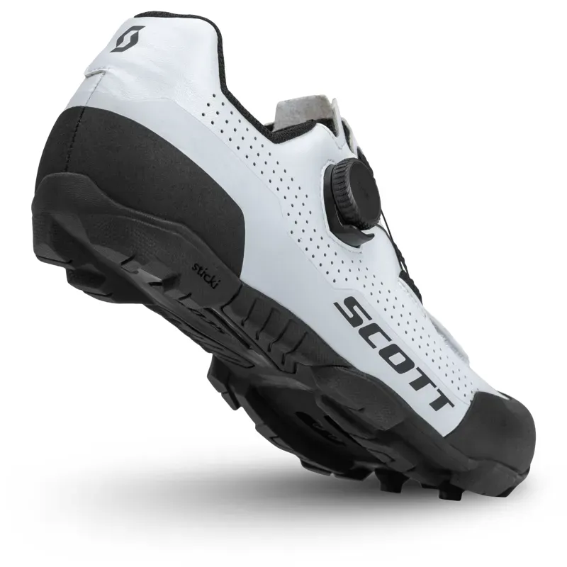 Scott MTB Team Boa Mountain Bike Shoe in White-1