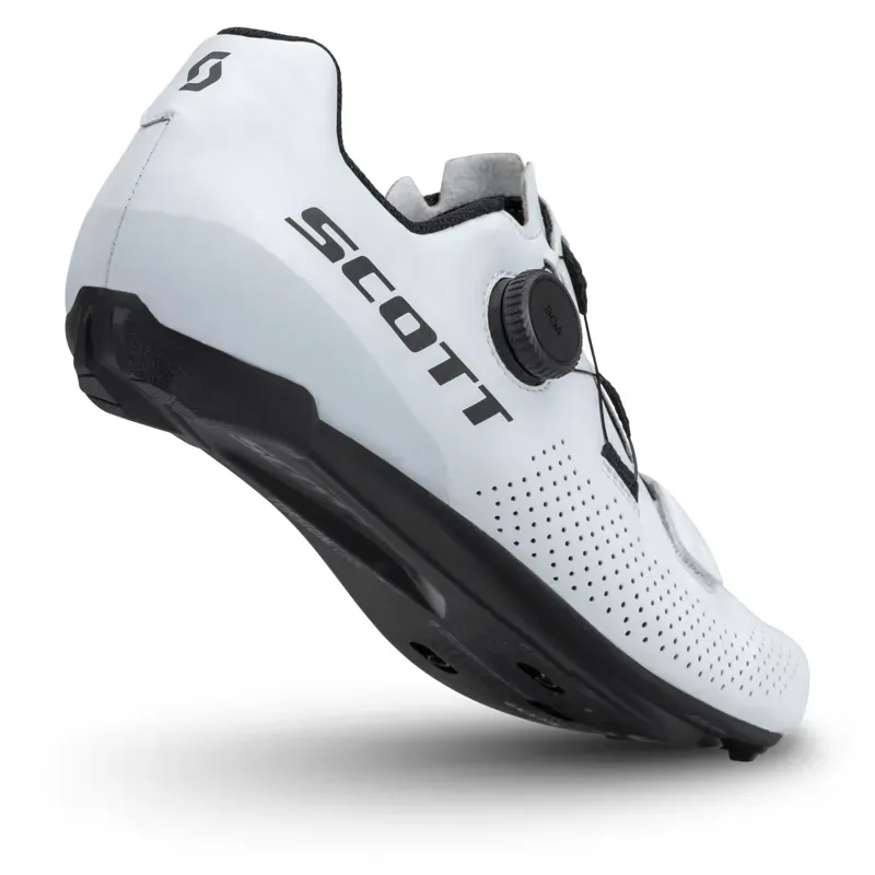 Scott Road Team BOA Shoe in White-1