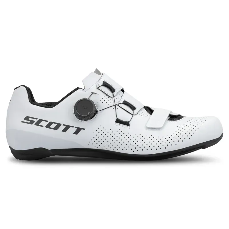 Scott Road Team BOA Shoe in White-2