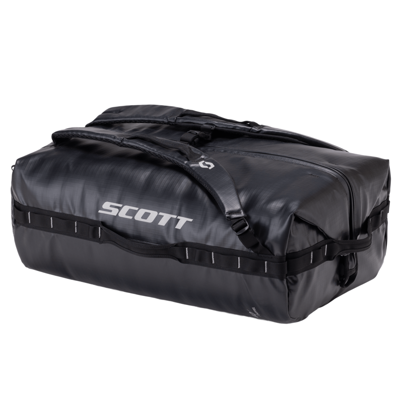 Scott Travel 40 Duffel Bag in Black/Fog Grey-2