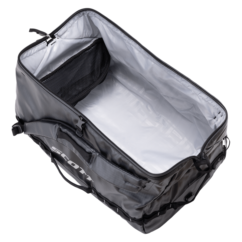Scott Travel 40 Duffel Bag in Black/Fog Grey-4