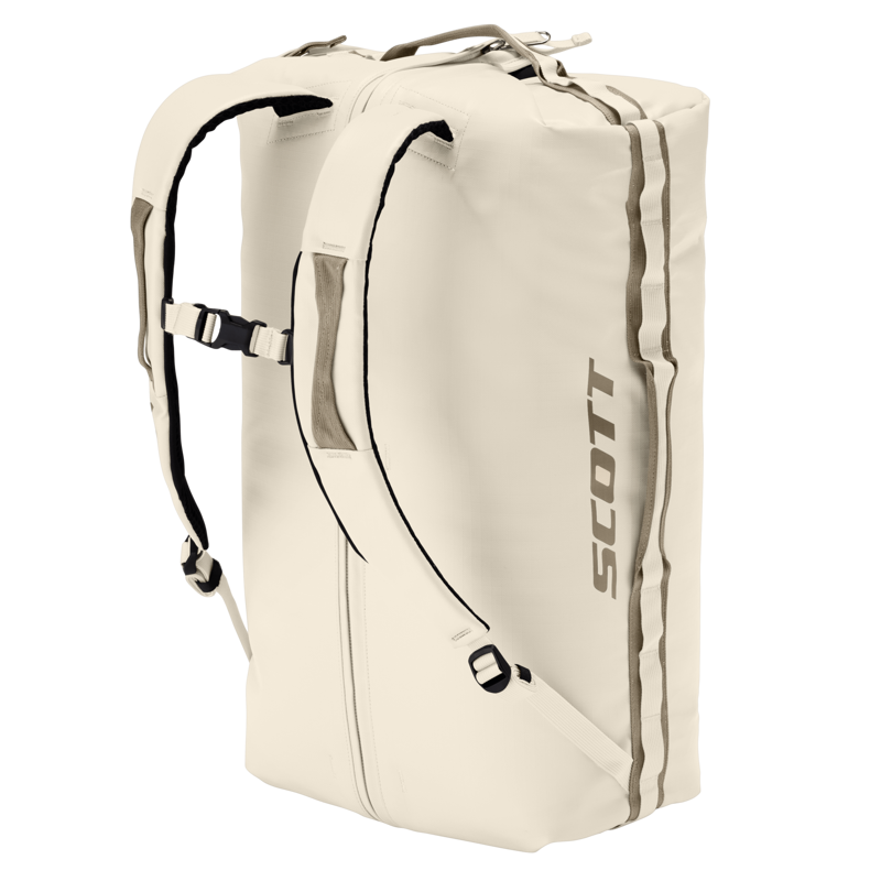 Scott Travel 40 Duffel Bag in Cotton White/Toast Beige-1