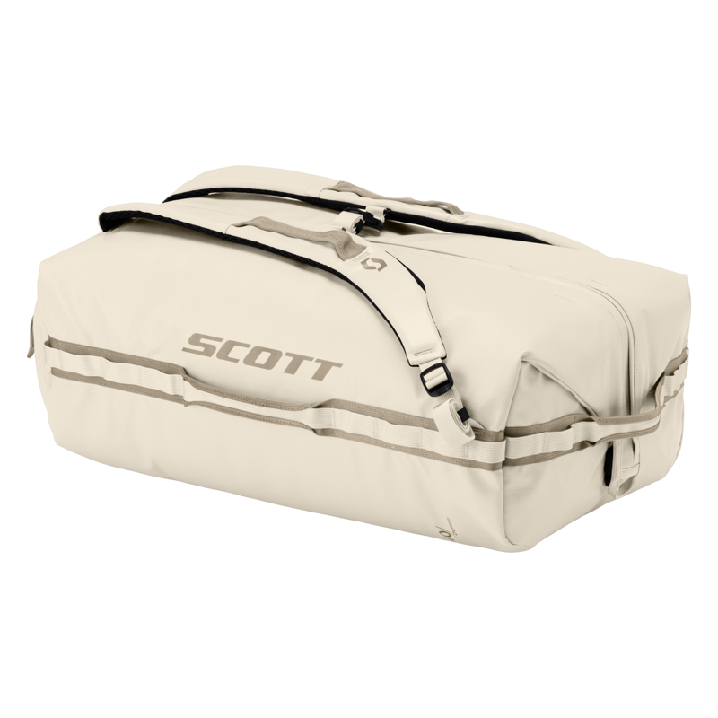 Scott Travel 40 Duffel Bag in Cotton White/Toast Beige-2