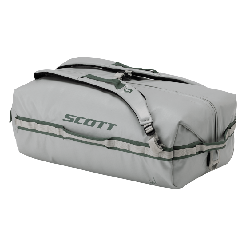 Scott Travel 40 Duffel Bag in Spray Grey/Tranquil Green-2