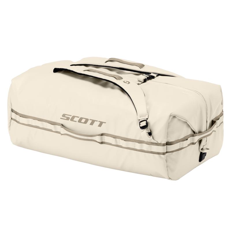 Scott Travel 60 Duffel Bag in Cotton White/Toast Beige-2