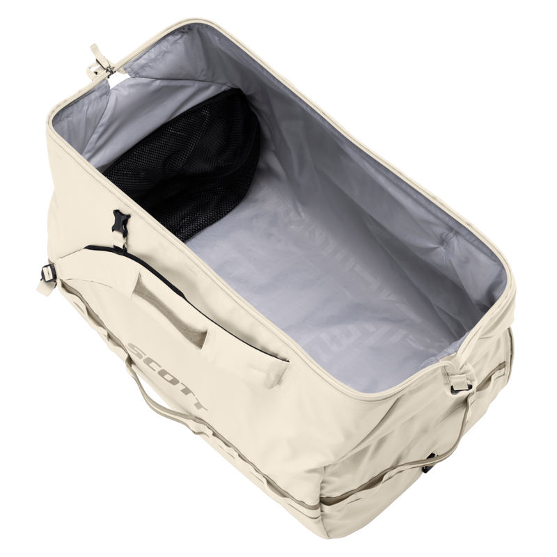 Scott Travel 60 Duffel Bag in Cotton White/Toast Beige-4
