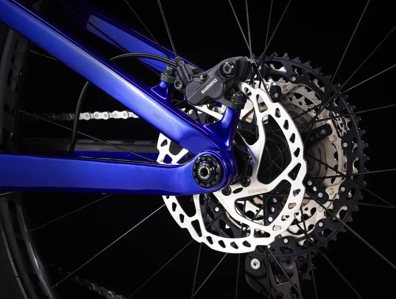 Trek Top Fuel 9.7 SLX/XT Full Suspension Mountain Bike 2024 in Hex Blue-6