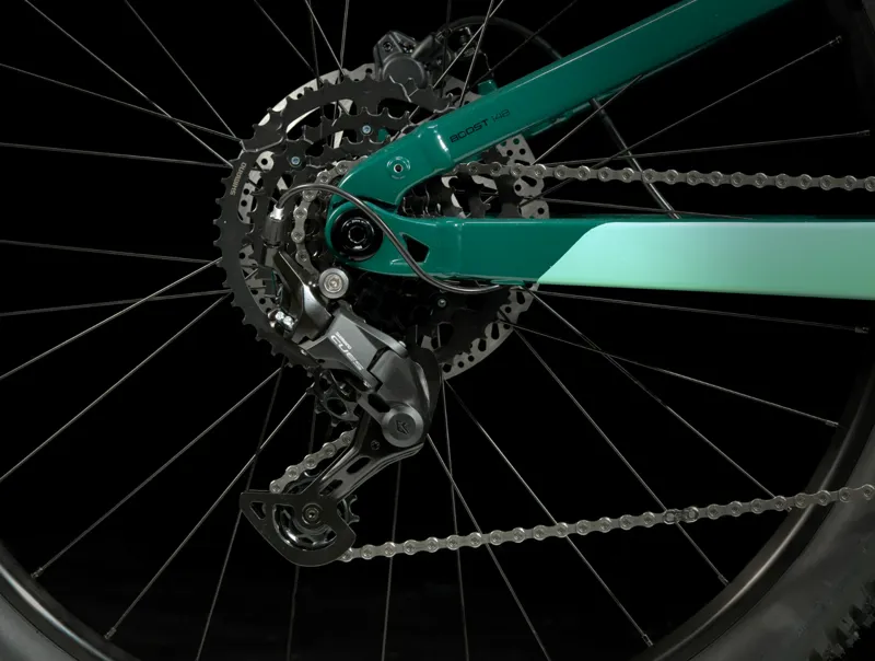 Trek Powerfly FS 4 Electric Mountain Bike 2025 in Blue Sage/Juniper-6