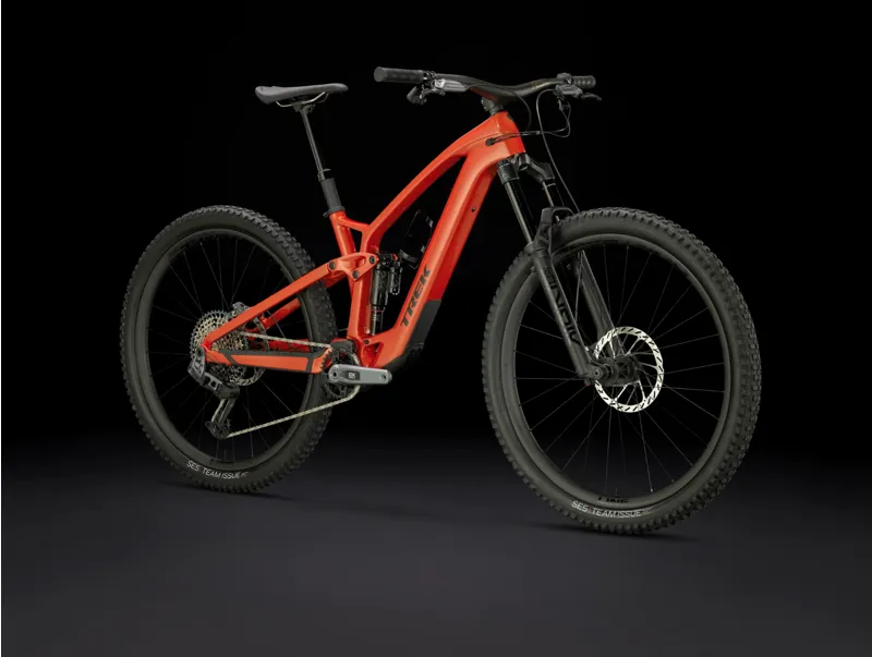 Trek Fuel EXe 9.8 GX AXS Full Suspension Electric Mountain Bike 2025 in Lava Red-1