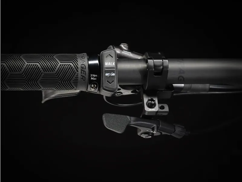 Trek Fuel EXe 9.8 GX AXS Full Suspension Electric Mountain Bike 2025 in Lava Red-4