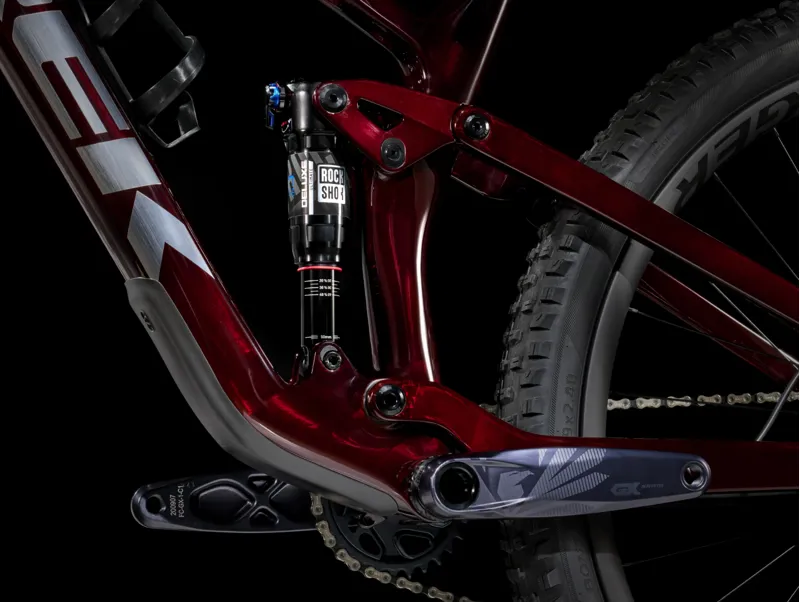 Trek Top Fuel 9.8 GX AXS Full Suspension Mountain Bike 2024 in Carbon Red Smoke-5