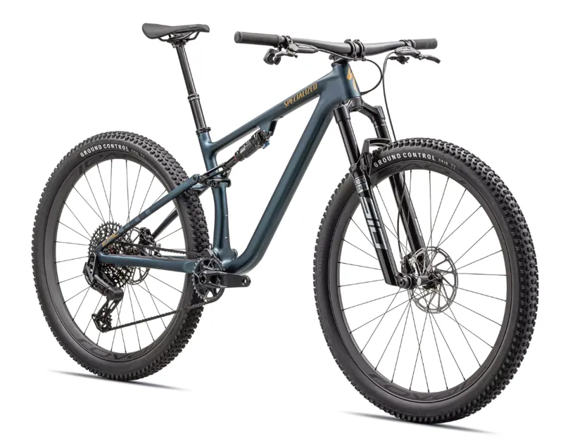 Specialized Epic EVO Pro LTD Full Suspension Mountain Bike 2023 in Lake/ Harvest Gold-1