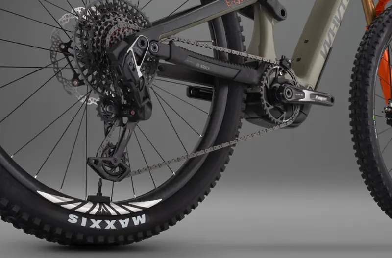 Whyte Bikes E-Lyte 150 Works Trail/Enduro Electric Mountain Bike 2024 in Olive-6