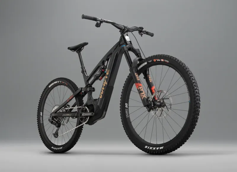 Whyte Bikes E-160 RSX Trail/Enduro Electric Mountain Bike 2024 in Black/Matt Black-3
