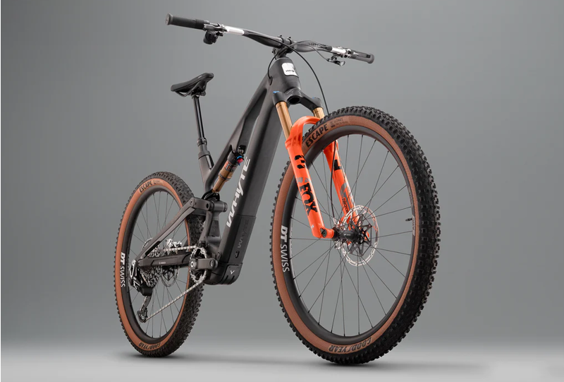 Whyte Bikes E-Lyte 140 Works XC/Trail Electric Mountain Bike 2024 in Carbon/Black-5