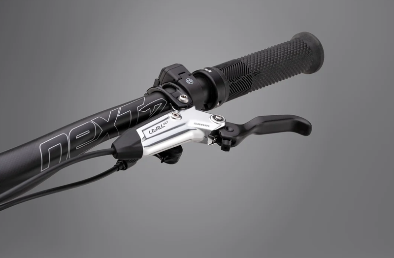 Whyte Bikes E-Lyte 140 Works XC/Trail Electric Mountain Bike 2024 in Carbon/Black-2