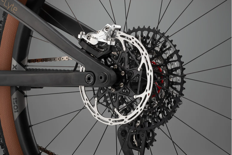 Whyte Bikes E-Lyte 140 Works XC/Trail Electric Mountain Bike 2024 in Carbon/Black-1