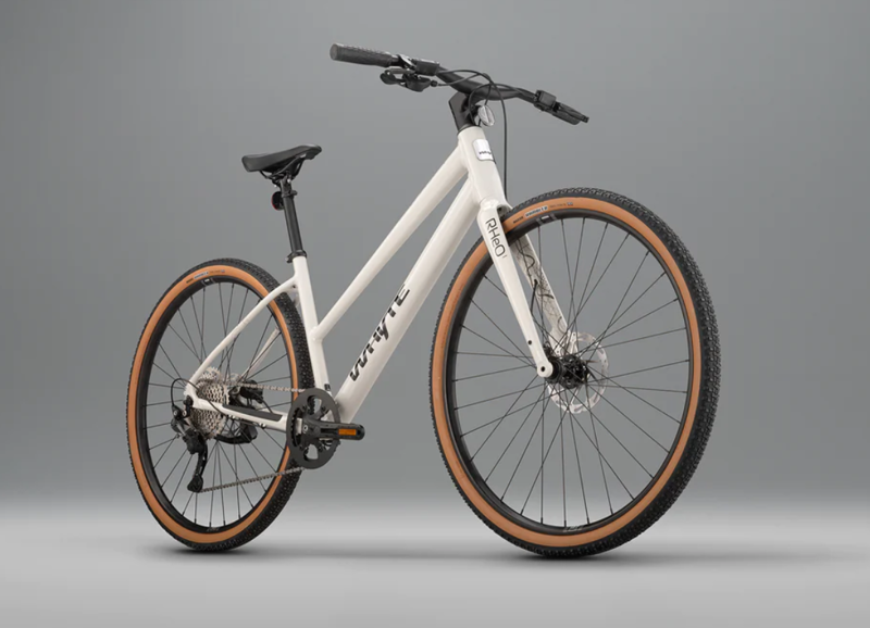Whyte Bikes RheO 1 Step-through Hybrid Bike 2024 in Gloss Grey-1