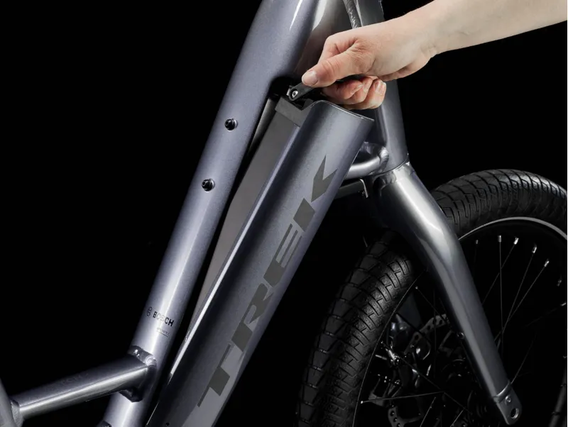 Trek Fetch+ 2 Electric Cargo Bike 2026 in Galactic Grey-6