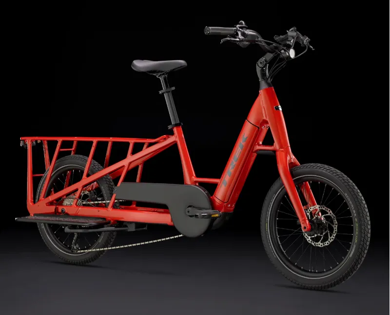 Trek Fetch+ 2 Electric Cargo Bike 2026 in Lava-8
