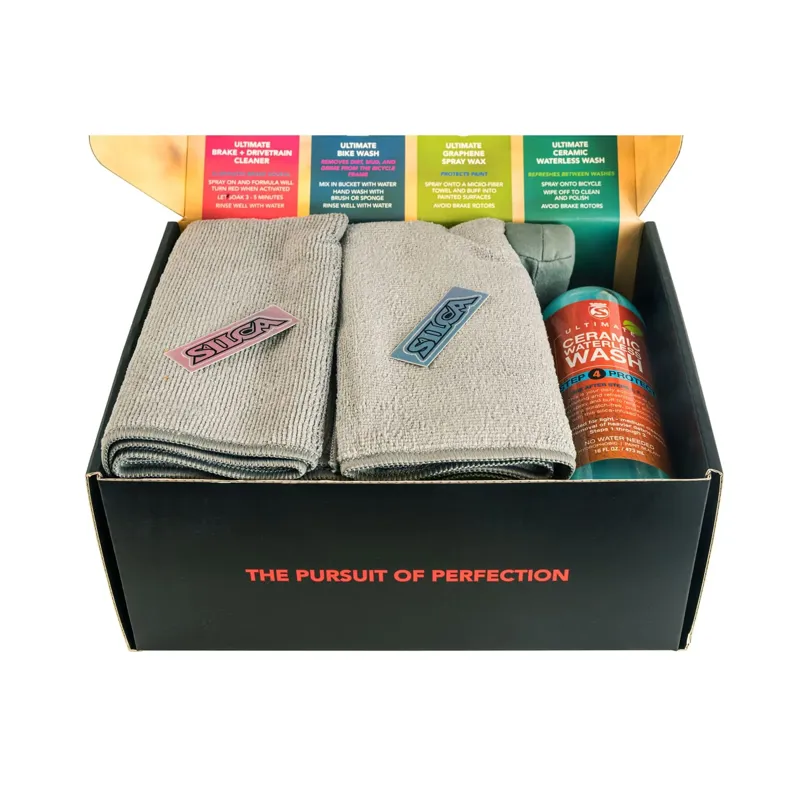 Silca Ultimate Bicycle Spa Box Set / Multicolour Box Set 4 x 16oz-1