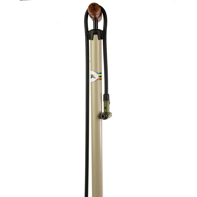 Silca Terra Floor Pump in Green-2