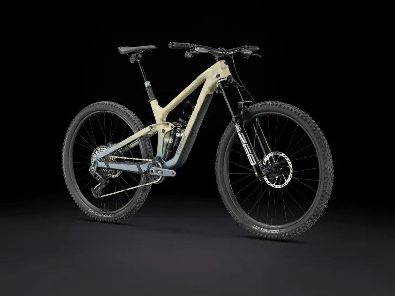 Trek Slash SE Gen 5 Full Suspension Mountain Bike 2025 in Quicksand/Battleship Blue-1