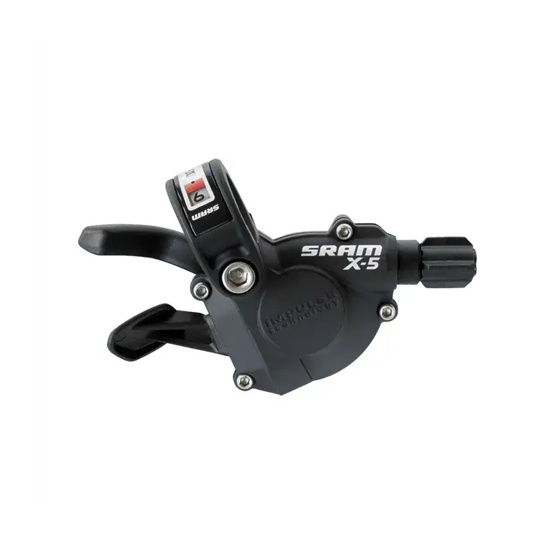 Balfes Bikes Sram SRAM X5 3-speed Front Trigger Shifter in Black | Free postage over £30, £10 off first order, price match & 0% finance.