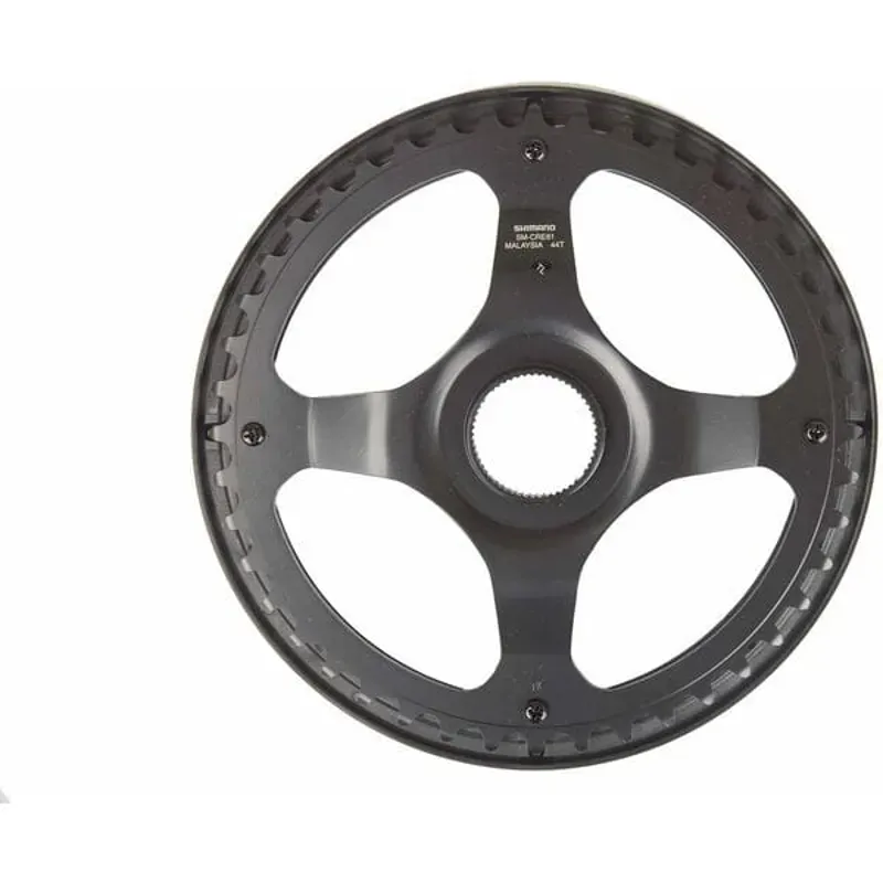 Shimano STEPS SM-CRE61 11/10/9 Speed Single Chainring 44T in Silver/Black