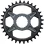 Shimano CRM75 SLX M7100 M7130 Single Chainring 30T in Silver/Black