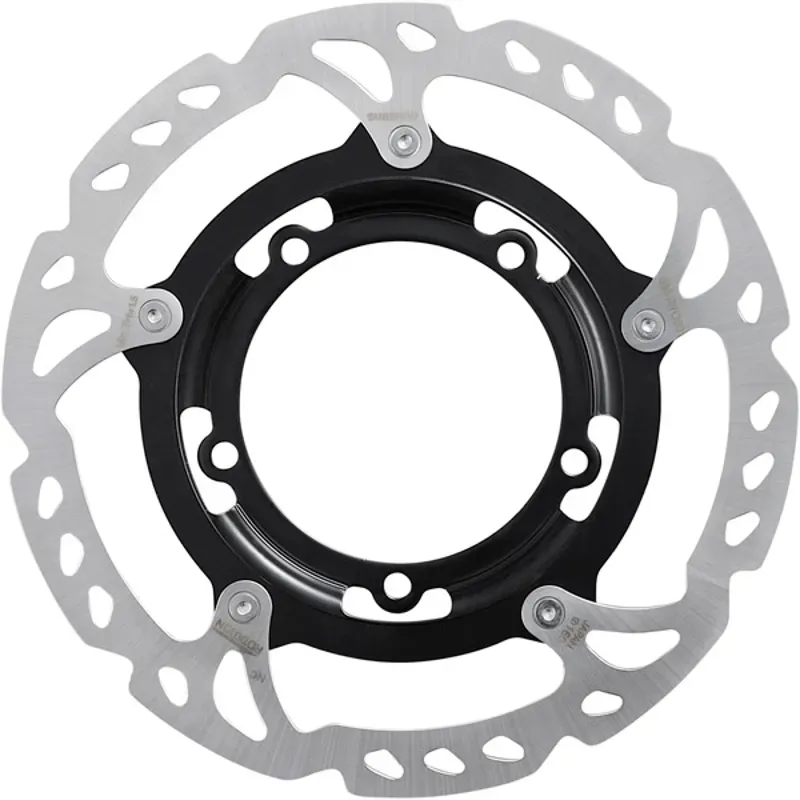 Shimano ROTOR SMRTC60 5 Bolt 160mm Disc Brake Rotor 160mm in Silver