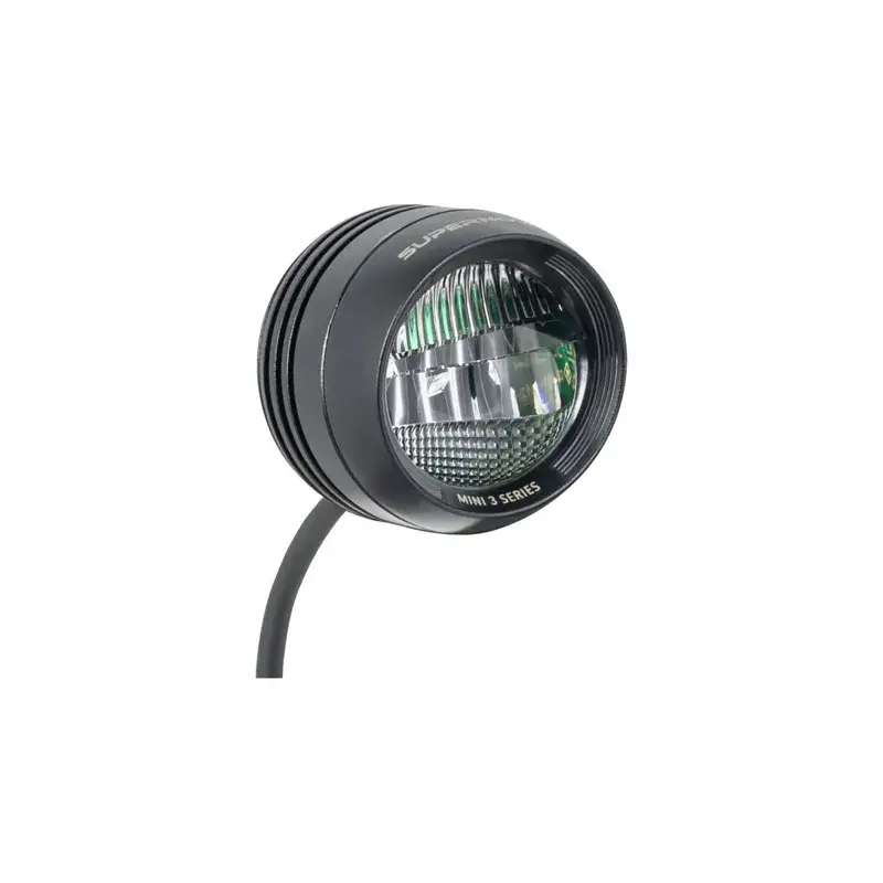 Balfes Bikes Supernova Mini 3 Pure Front Light in Black | Free postage over £30, £10 off first order, price match & 0% finance.